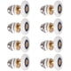 thumbnail image 1 of Ruedas de Ducha de 25 mm, rodamientos de Ruedas para Puerta de Ducha corredera para Puerta de Ducha, 8 Piezas Sincero Electrónica, 1 of 5