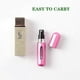 thumbnail image 2 of 5 Pcs 5ml Perfume Atomiser Bottles Portable Mini Travel Portable Perfume Glass Bottle Travel Aluminum Spray Atomizer, 2 of 5