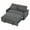 Dark Gray-A, variant on Aukfa 57.48" Sleeper Sofa Bed, Modern Convertible Loveseat Sofa Couch with USB Ports, Dark Gray