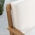 thumbnail image 5 of Noble House Peyton Outdoor Teak Loveseat & Coffee Table Set, 5 of 10