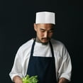 thumbnail image 3 of unbranded 20Pcs Disposable Paper Chef Cap White for Kitchen Cooking Restaurant Bakery Use, 3 of 8