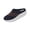 AC03_Dark Blue, variant on Womens Mules Shoes Slip on Sneakers Knit Flats Lightweight Breathable Comfortable Walking Shoes Pink 36