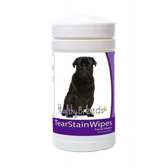Healthy Breeds 840235152927 Pug Tear Stain Wipes