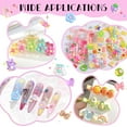 thumbnail image 6 of MEC 100Pcs Frosted Pink Slime Charms Assorted Cute Decoden Embellishments,Kawaii Slime Accessories,Candy Heart Bear Bulk Flatback Resin Charm for Phone Junk Cases,Scrapbooking Crafting&DIY Decoration, 6 of 14