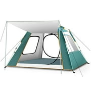 Water Resistant Automatic Pop-up Camping Tent Portable Sun Protection Shelter Setup Instant Tent for Outdoor Camping Hiking Beach Park