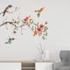 thumbnail image 1 of Pegatina de pared Macarena de pájaros y flores decorativa extraíble 60 cm x 40 cm, 1 of 8