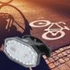 thumbnail image 2 of Luz trasera LED de alto brillo recargable por USB para bicicleta de ciclismo al aire libre con 4 modos negro, 2 of 14