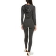 thumbnail image 2 of MARION womens  2pc Zip Hoodie & Legging Set, s, Grey, 2 of 3