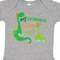 thumbnail image 4 of Inktastic My Grammie Loves Me Grandson Dinosaur Boys Baby Bodysuit, 4 of 5