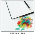thumbnail image 5 of WHAMVOX Adorable Shaped Paper Clips for Organizing Documents and Photos 100pcs Mini Plastic Assorted Color, 5 of 8