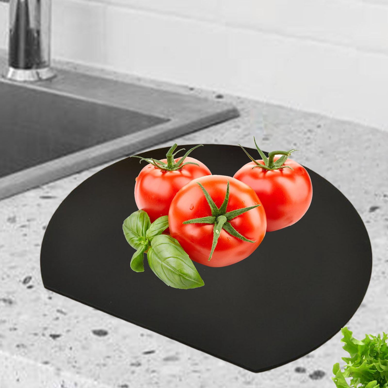 Fiocias TPU Cutting Board Cutting Mat Chopping Block Easy to Clean Lightweight Food Prep 35x29x0.5cm