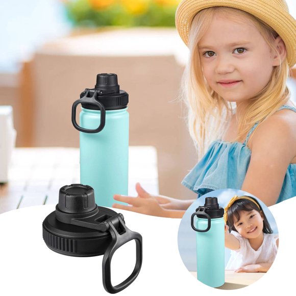 2pc Wide Mouth Water Bottle Lids Fits Hydro Flask Bottle Locking Sports Cap Accessories Replacement Covers