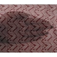 thumbnail image 4 of oneOone Viscose Chiffon Fabric Chevron Block Print Fabric BTY 42 Inch Wide, 4 of 4