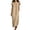 Beige Dress, variant on Summer Dresses for Women Sleeveless V Neck Ruffle Cap Sleeve Long Dress with Pocket Beach Vacation Outfit Red Dress L