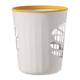 thumbnail image 3 of Cesto de basura, contenedor de basura, redondo, duradero, con capacidad de 12 l. blanco, 3 of 9