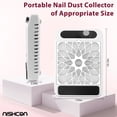 thumbnail image 3 of NISHCON Nail Dust Collector, 3700 PRM Dust Suction Vacuum  for Acrylic Nails Polishing with HEPA Filter for Salon Home Use, 3 of 9