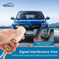 thumbnail image 3 of LAICAIW for Buick Key Fob Cover with Keychain Lanyard, 4 Buttons Soft TPU Keys Case Shell with Gold Keychain Compatible with Buick Encore Envision Lacrosse Verano Regal GL8(BCK-4), 3 of 6