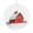 Pattern-2, variant on Ceramic Christmas Ornament Country Winter Christmas Decor Ceramic Ornament Christmas Tree New Year Party Decorations Supplies Red Barn in Snow Christmas Tree Ornaments