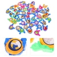 thumbnail image 2 of KAKOWELY 1 juego de minidiscos voladores, juguete para gatitos, lanzador de discos, juguete para niños, juguete de entrenamiento, juguetes novedosos, disco volador, lanzador de discos., 2 of 4