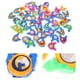 thumbnail image 2 of KAKOWELY 1 juego de minidiscos voladores, juguete para gatitos, lanzador de discos, juguete para niños, juguete de entrenamiento, juguetes novedosos, disco volador, lanzador de discos., 2 of 4