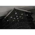 thumbnail image 2 of Bethel International Chandelier Chrome Stainless Steel & Crystal, 2 of 5