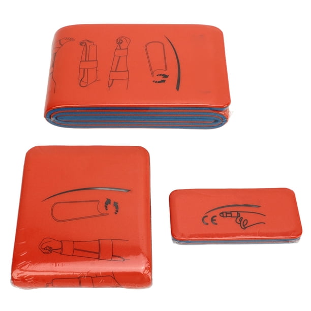 Férula universal, férula de aluminio de 3 piezas, primera férula ósea, férula de primeros auxilios, diseño elevado
