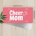 thumbnail image 2 of License Plate, Leopard print "Mama" Graphic Decorative Front,Personalized Stainless Steel License Plate Cover For Men Women,12.2" X 6.2", 2 of 6