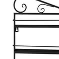 thumbnail image 6 of Nail Polish Shelf Display Rack 5 Tier Metal Wall Mount Storage Organizer Black, 6 of 19