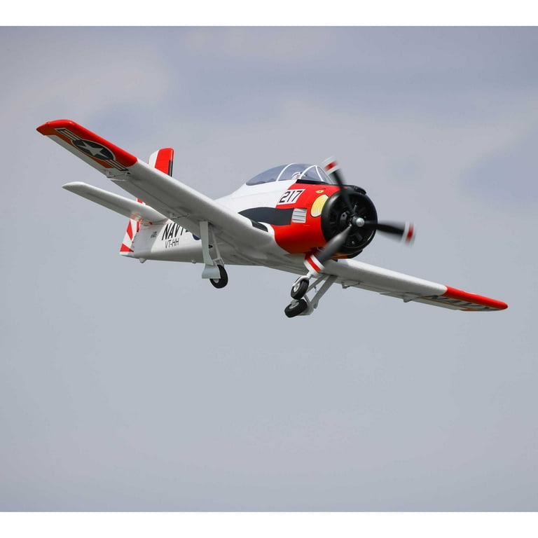 E flite T 28 Trojan 1.2m with Smart PNP EFL18375 Airplanes P P