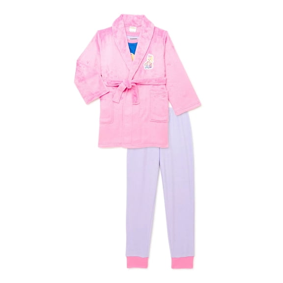 JoJo Siwa Pajama and Robe Set, 3-Piece, Medium