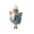 thumbnail image 2 of Xihbxyly Artículos En Oferta Hoy Nuevo Colgante de Muñeco de Nieve de Tela con Forma de Ángel de Peluche Navideño, Decoración para Árbol de Navidad, 2 of 6
