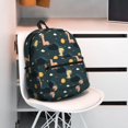 thumbnail image 5 of Pofeuu Dinosaur In The Space Print Laptop Backpack Travel Canvas Backpack for School Lightweight and Comfortable Backpack College Backpack Schoolbag, 5 of 6