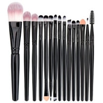 Kokovifyves Beauty Tools Makeup Brushes Kit Set 15PCS Make-up Toiletry Kit Wool Make Up Brush Set