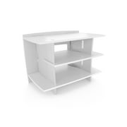 Legare Kids Gaming Stand, No Tools Assembly, Gaming Center, Classic White