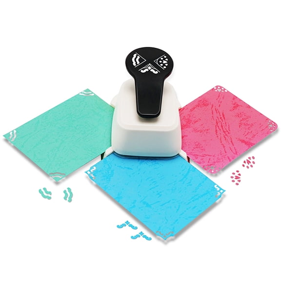 3 in 1 Paper Craft Corner Punch - Scrapbook Border Punch for Cards & Arts