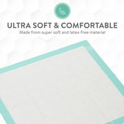 Inspire Extra Large Super Absorbent Disposable Bed Pads for Chronic Incontinence Ultra Thick and Absorbent Bed Pads Disposable Adult | Pee Pads for Adults (36 X 36 Pack of 50 W/ Adhesive)