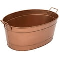 thumbnail image 6 of Oval Copper Plated Galvanized Tub, 6 of 7