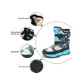thumbnail image 3 of Boys Girls Waterproof Snow Boots Warm Lined Winter Shoes for Kids(Toddler/ Little Kid/Big Kid), 3 of 6
