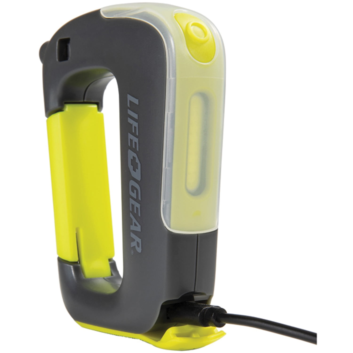 Life+Gear 41-3932 250-Lumen USB-Rechargeable Clip-Light Flashlight
