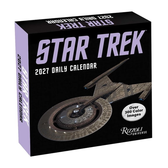 Star Trek Daily 2027 Day-To-Day Calendar, (Paperback)