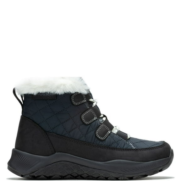 Wolverine Luton Quilted Waterproof Insulated Mid Hiker Women Black