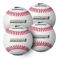Champro Sports 7.5" Training Baseballs, Set of 4