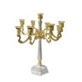 thumbnail image 1 of Nua 59658 16 in. Filigree 9 Light Candelabra, Silver & Gold, 1 of 1