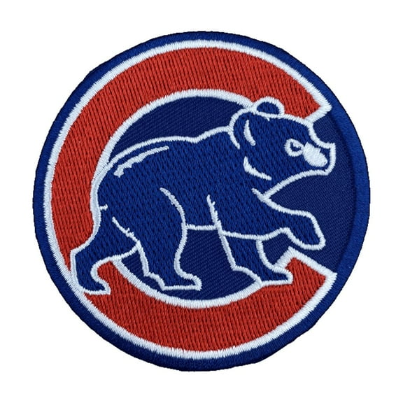 Chicago Cubs 3" Sleeve Embroidered Iron-On Patch
