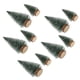 thumbnail image 3 of Juego de 10 adornos navideños de pino, pequeños adornos navideños de mesa, árbol artificial., 3 of 14