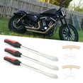 thumbnail image 3 of Spoon Tire Lever Tire Pry Bar Spoon Tire Levers Motorcycle Bike Tire Change Tool Kit With Rim Protectors, 3 of 8