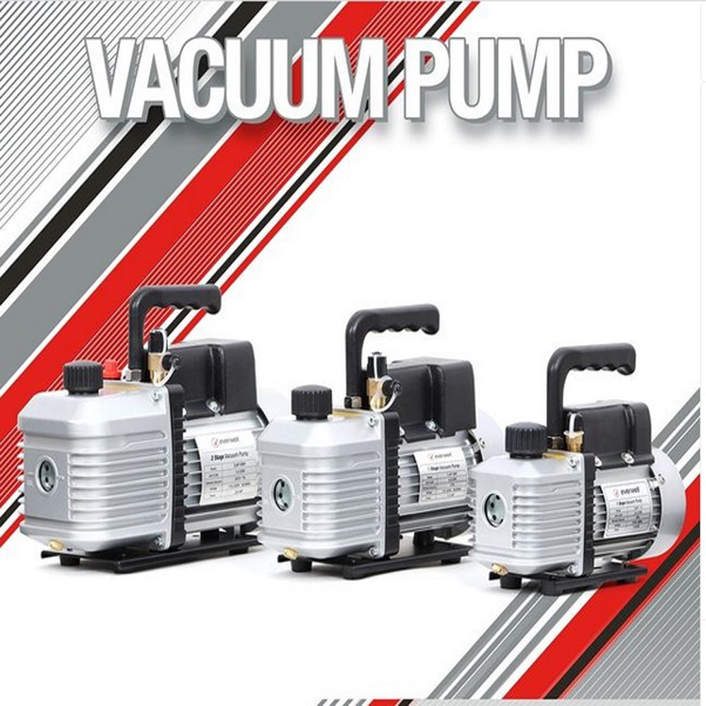 Everwell 2.0 CFM 1/4HP 1-Stage Vacuum Pump 110V/60HZ