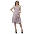 thumbnail image 4 of Moomaya Robes d'Été Sans Bretelles pour Femmes en Crêpe Imprimé, Robe Tube Smockée pour Femmes, 4 of 4
