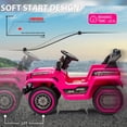 thumbnail image 3 of Kids Ride on Truck 12V Kids Ride on Truck Car, Electric off-Road Jeep with 3 Speeds,Remote Control, Music, LED Lights, Spring Suspension, 3 of 9