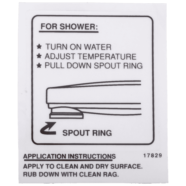 Delta Decal Tub Spout PullDown Diverter